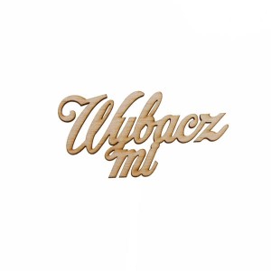 napis WYBACZ MI