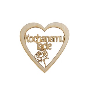 serce KOCHANEMU TACIE