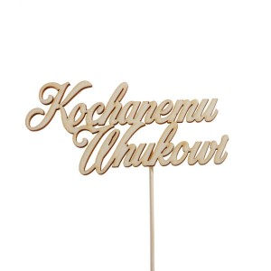 napis KOCHANEMU WNUKOWI pik 