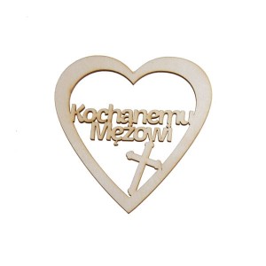 serce KOCHANEMU MĘŻOWI