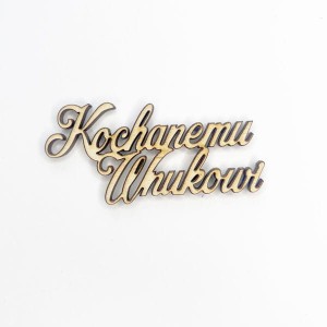 napis KOCHANEMU WNUKOWI  mały (10szt.)