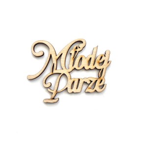 napis MŁODEJ PARZE ślub wesele prezent
