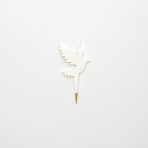 gołąbek na małym piku na komunię, ślub, bierzmowanie, chrzest. 4 szt