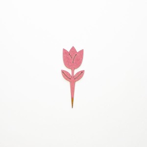 tulipan na piku do doniczki, muffinki, lasu w szkle 4 szt.