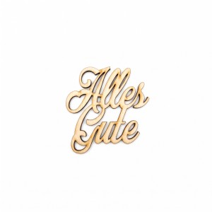 napis Alles Gute Wszystkiego Najlepszego 5 szt. 