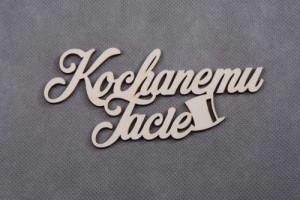 napis KOCHANEMU TACIE
