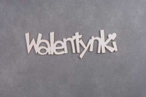 napis WALENTYNKI 