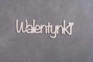 napis WALENTYNKI 