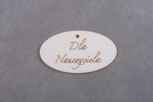 owal zawieszka DLA NAUCZYCIELA