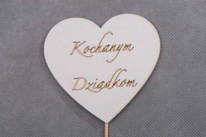 serce pik KOCHANYM DZIADKOM