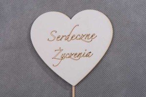 serce pik SERDECZNE ŻYCZENIA