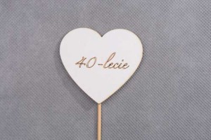 serce pik 40-LECIE 
