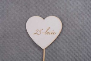 serce pik 25-LECIE