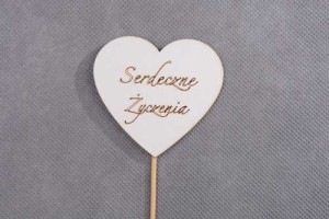 serce pik SERDECZNE ŻYCZENIA 
