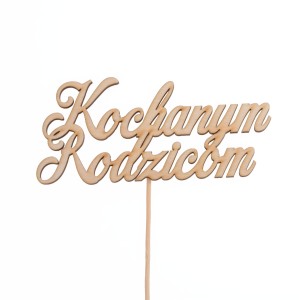 napis KOCHANYM RODZICOM pik 