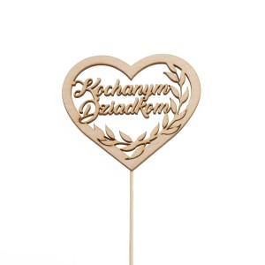 serce KOCHANYM DZIADKOM pik  