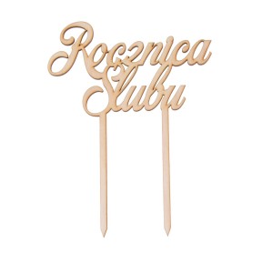 topper ROCZNICA ŚLUBU 