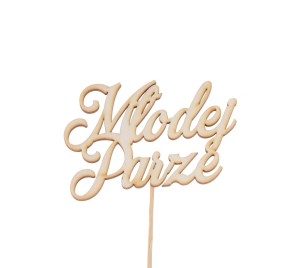 napis MŁODEJ PARZE pik 