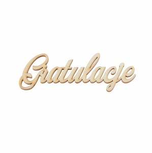 napis GRATULACJE