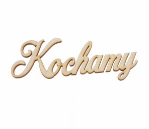 napis KOCHAMY