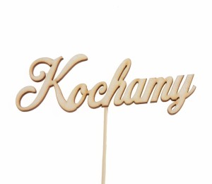 napis KOCHAMY  pik 