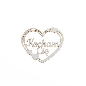 serce KOCHAM CIĘ