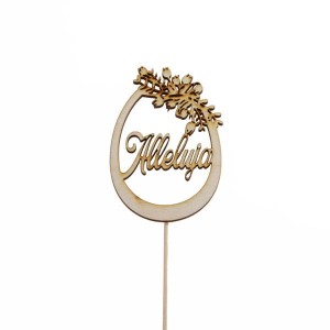 PISANKA z napisem ALLELUJA pik 